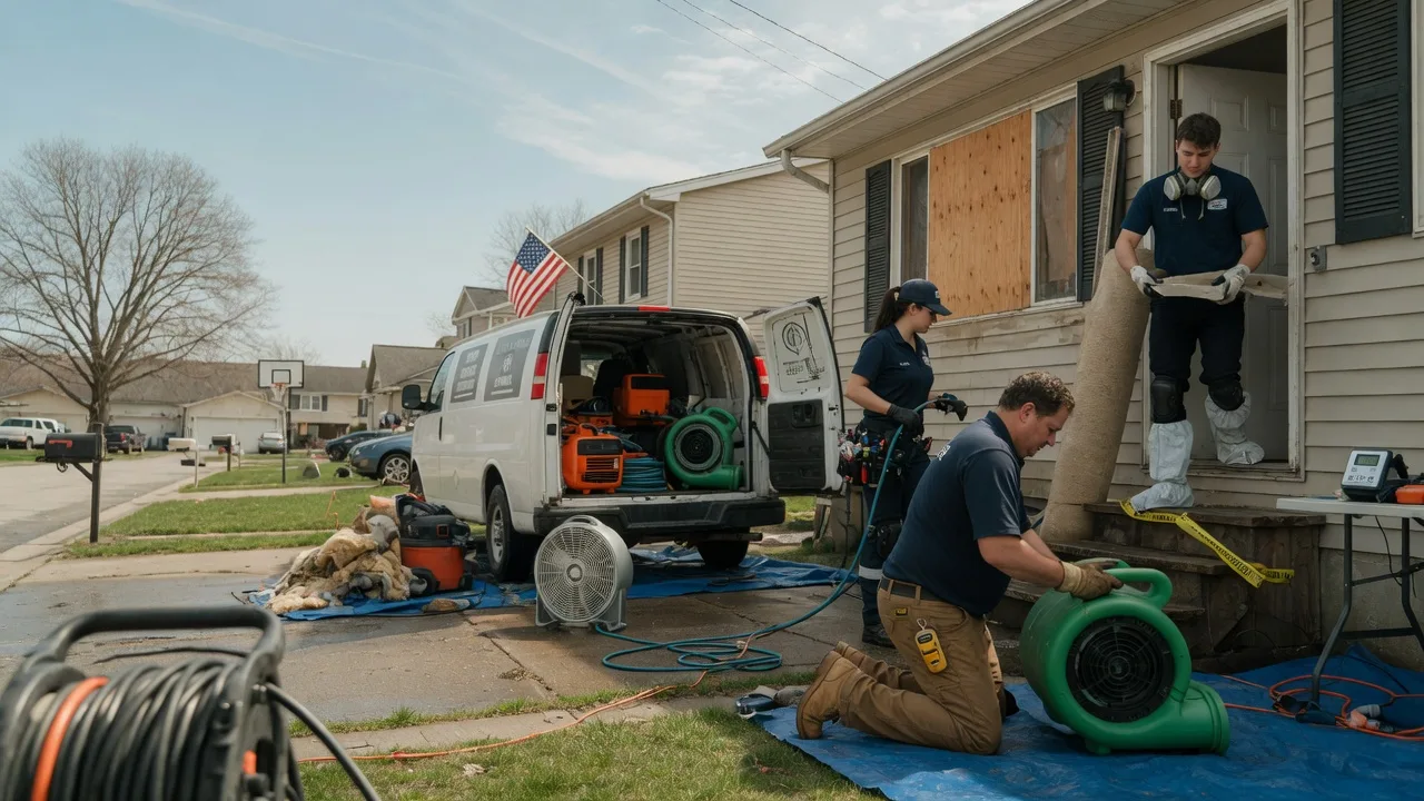 Water Damage Restoration in Massillon, OH near me